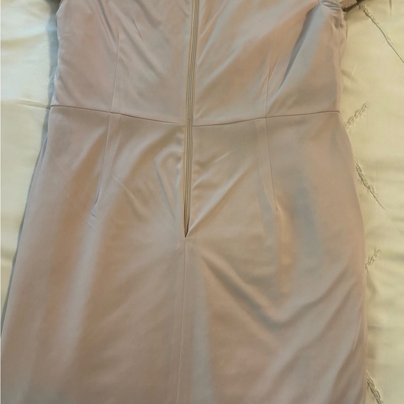 Size 16 Adrianna Papell Floral Blush & Gold Brocade Dress - Picture 11 of 13